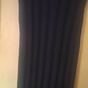 St. John Collection Navy Midi Dress